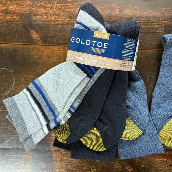 NWT Gold Toe sock bundle (size 10-13) - Picture 2 of 5